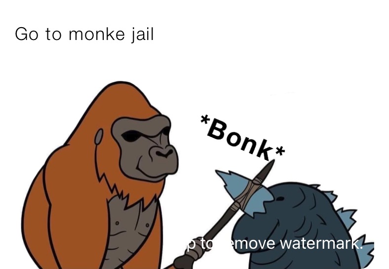 Go to monke jail