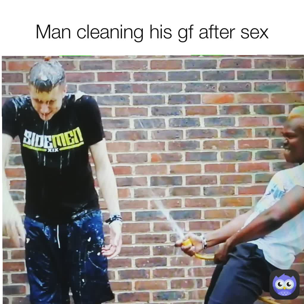 A man who cleans gets sex meme