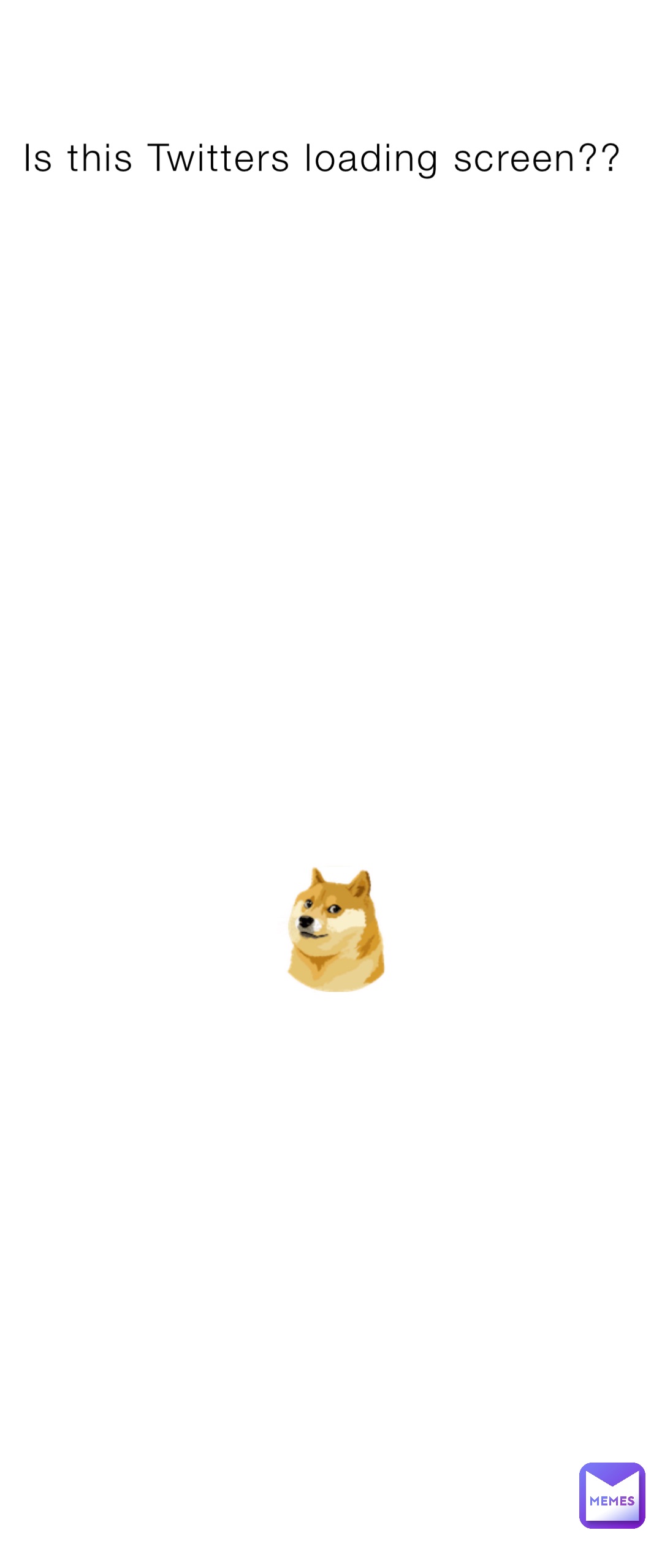 Is this Twitters loading screen??