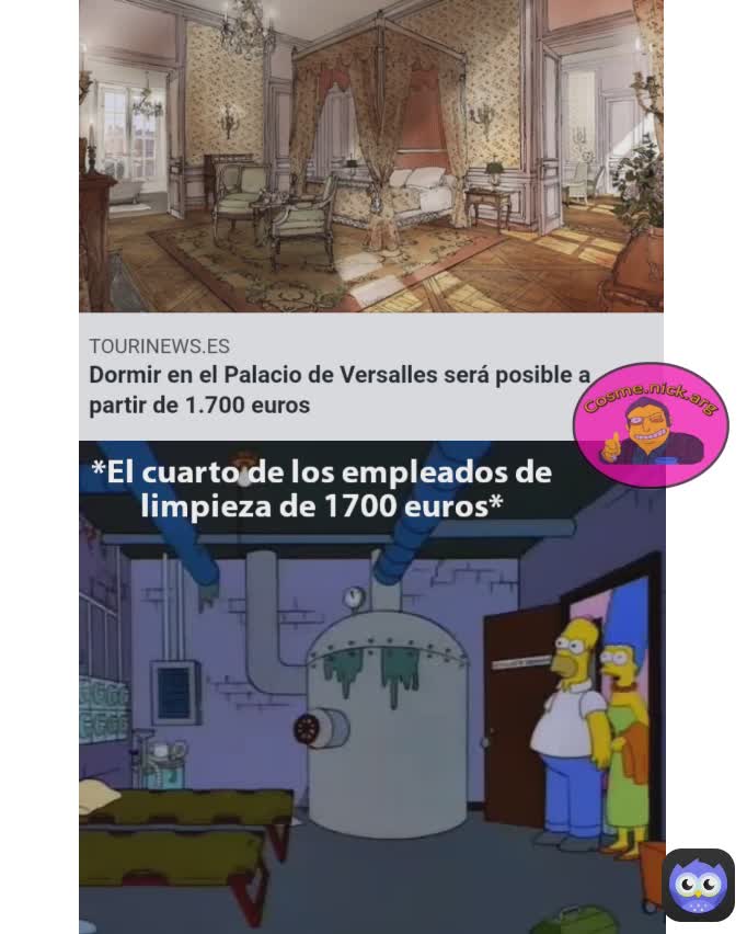 *El cuarto de los empleados de limpieza de 1700 euros*