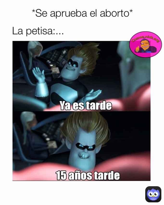 La petisa:... *Se aprueba el aborto*