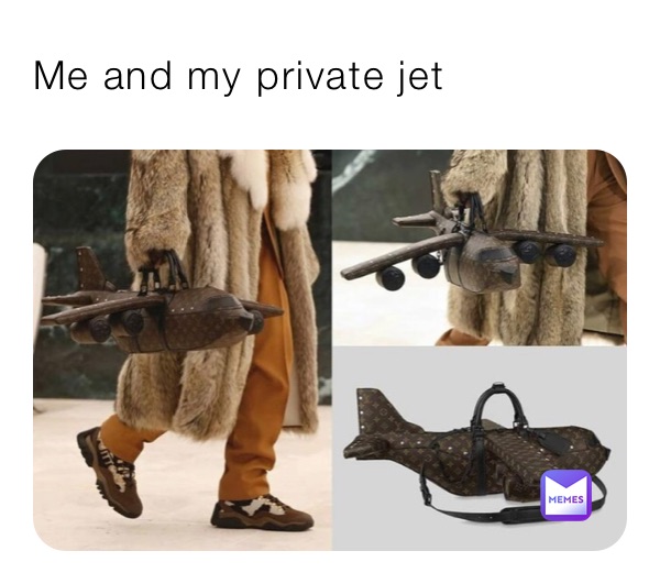 Me and my private jet