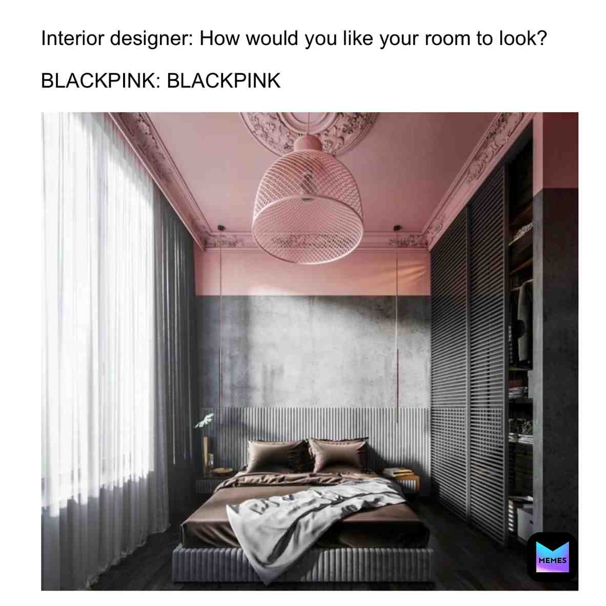 If BLACKPINK was a room