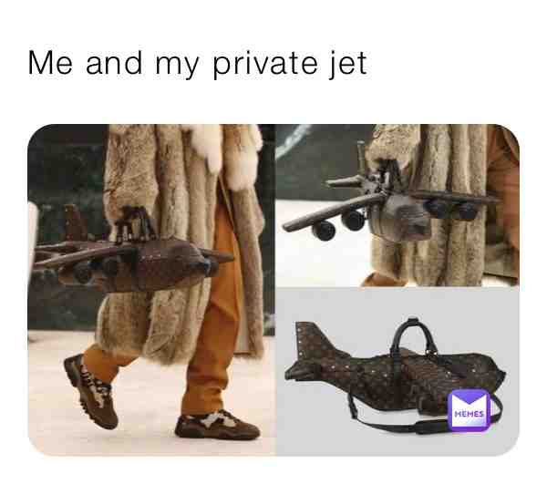 Me and my private jet