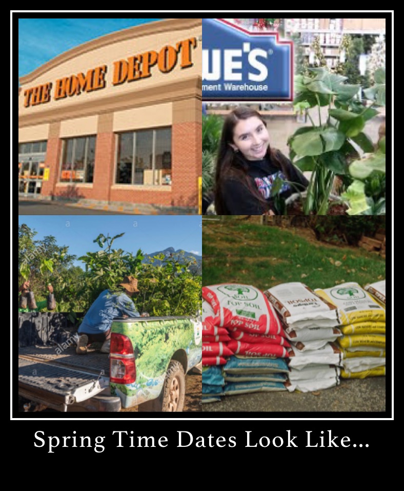 Spring Time Dates Look Like...