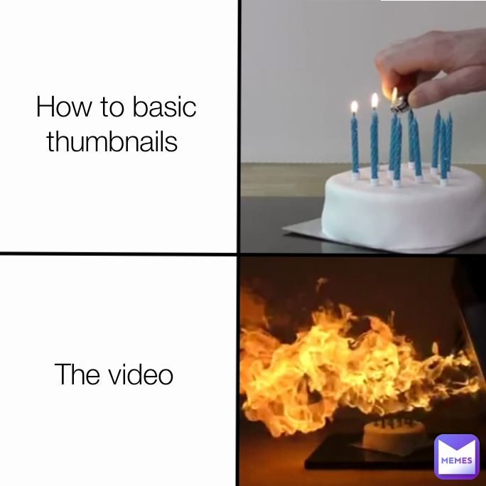 How to basic thumbnails  Type Text The video