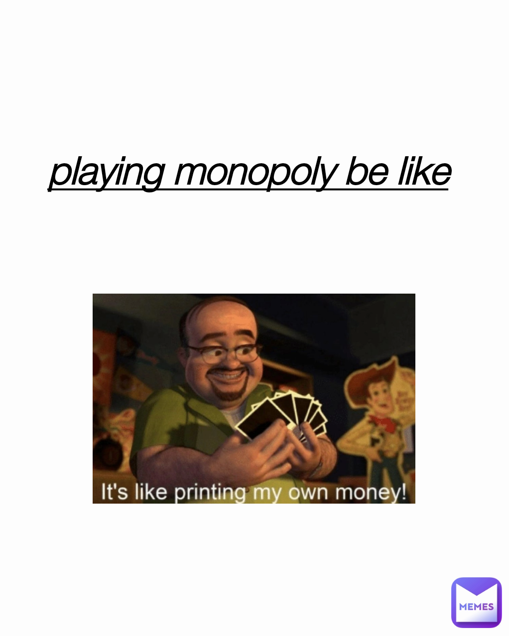 playing monopoly be like