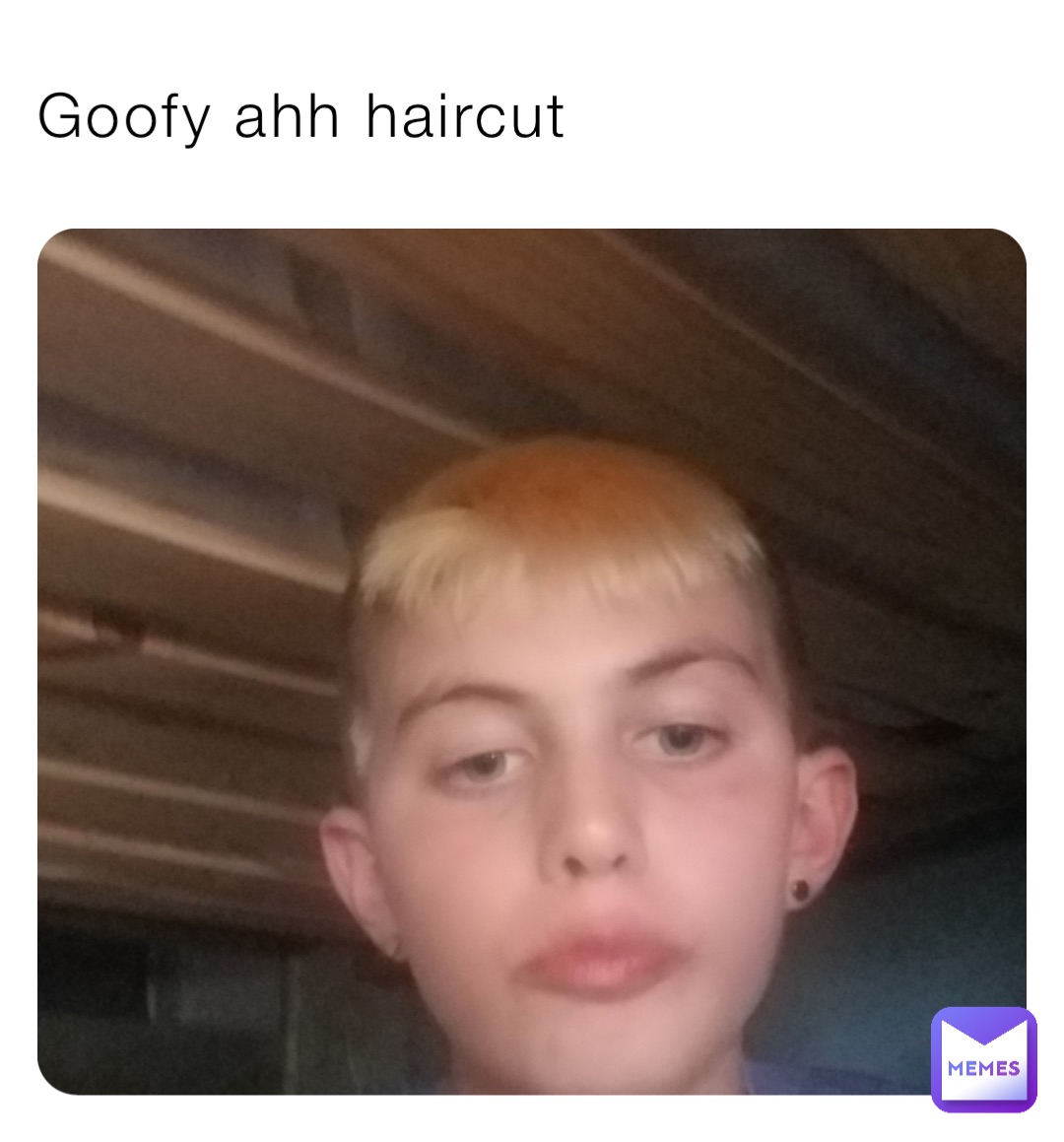 Goofy ahh haircut