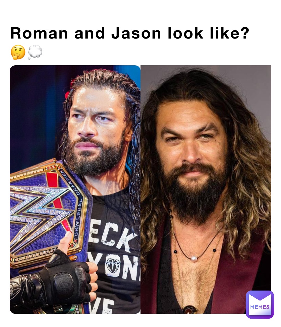 Roman and Jason look like?🤔💭