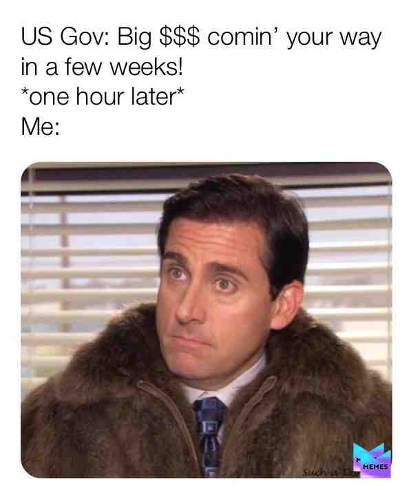 #michaelscott #theoffice #stimulus