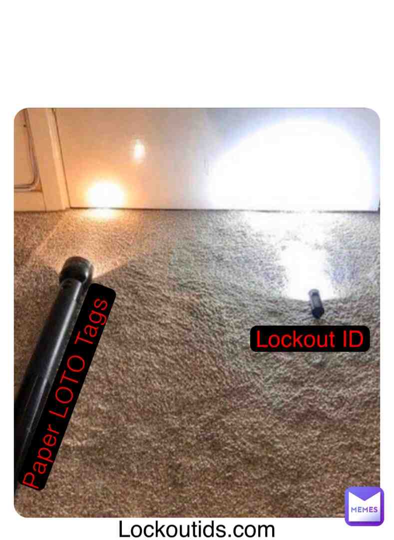 Lockout ids vs paper tags