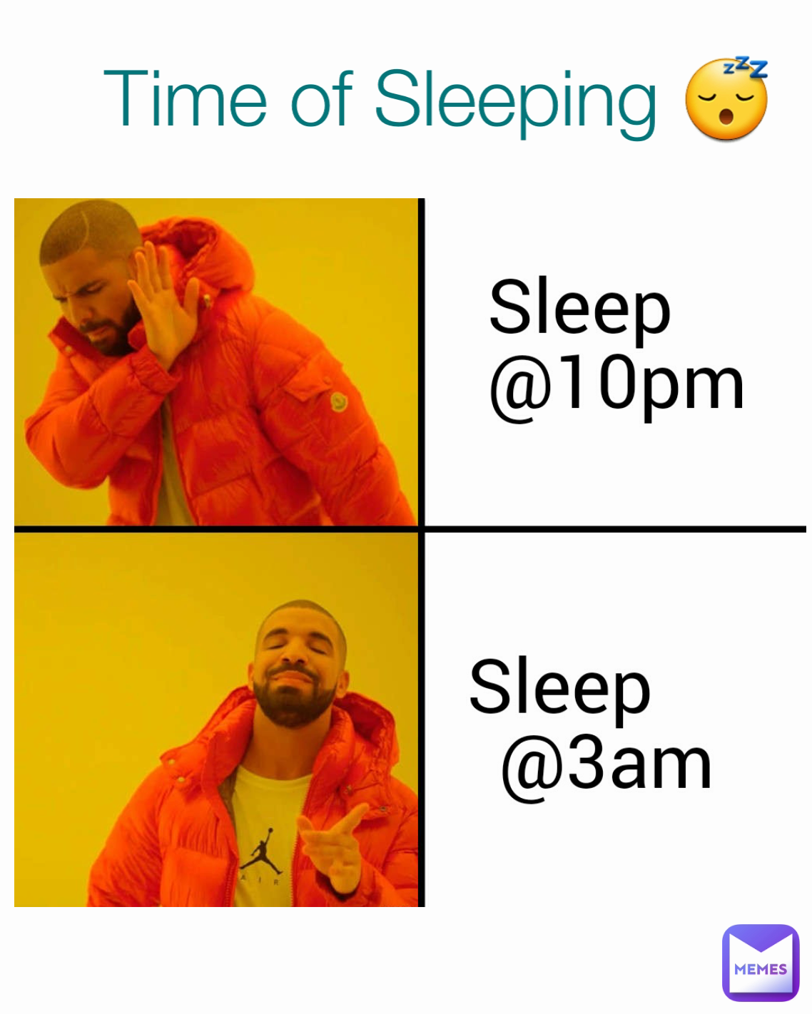 Time of Sleeping 😴