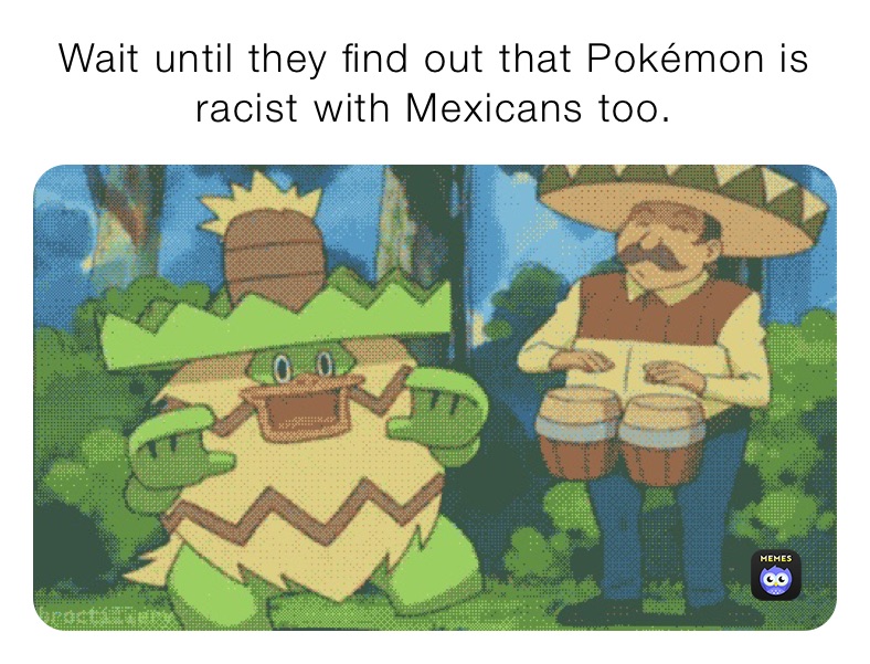 trip pokemon racist