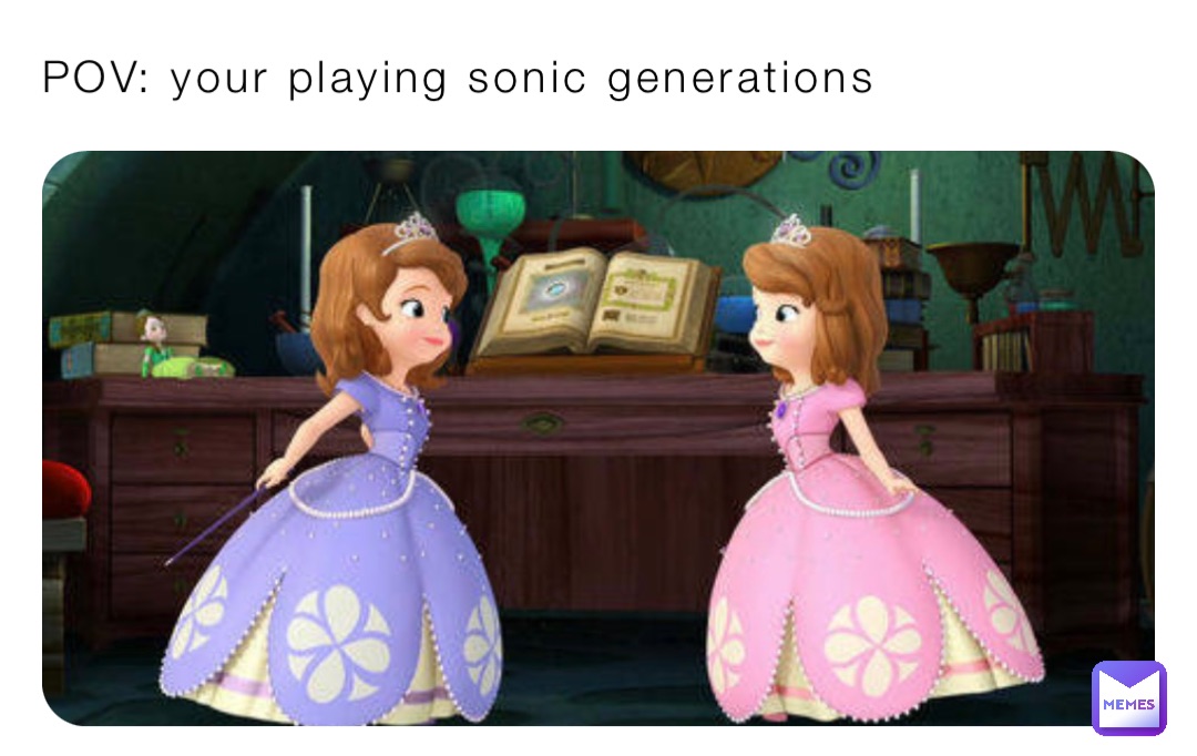 POV: your playing sonic generations