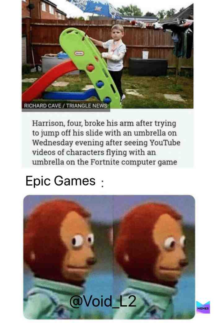 We like Fortnite!!!\ud83d\ude02
#Fortnite #FortniteMemes #Epicgames #Fbr #Fbrmemes #fortnitebattleroyal #memes #dankmemes #dankfortnitememes