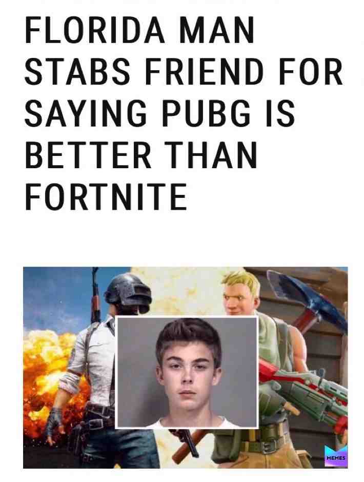 There\u2019s always that one Florida Man\ud83d\ude02
#fortnite #fortnitememes #fbr #fbrmemes #floridaman #floridamanmemes #dankmemes #dankfortnitememes #memes #funnymemes