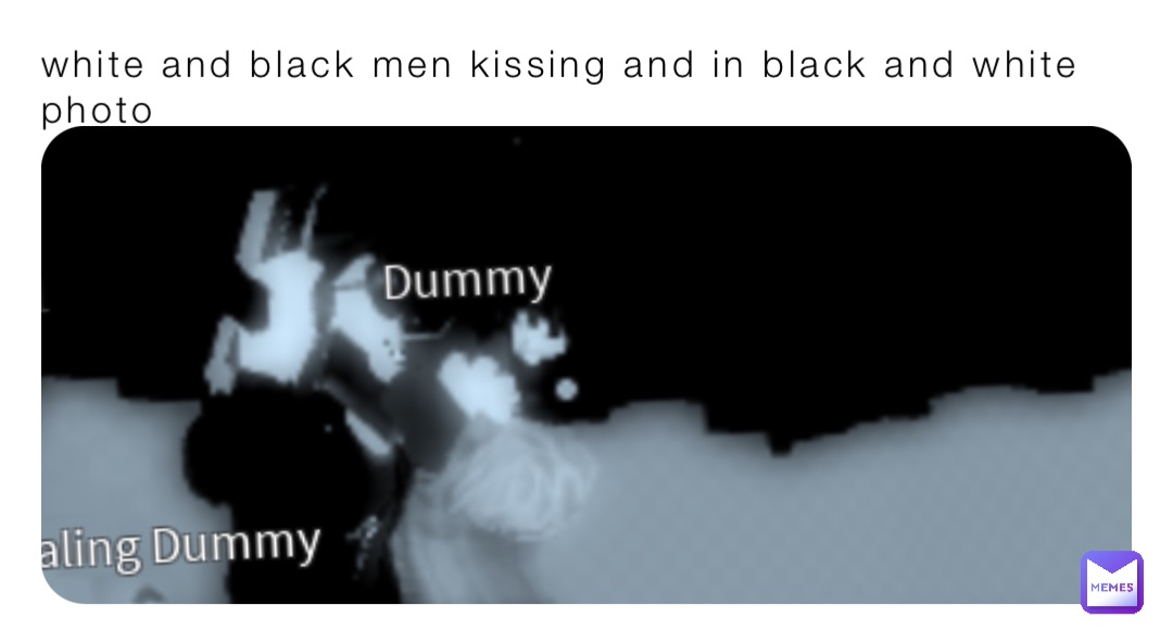 white and black men kissing and in black and white photo