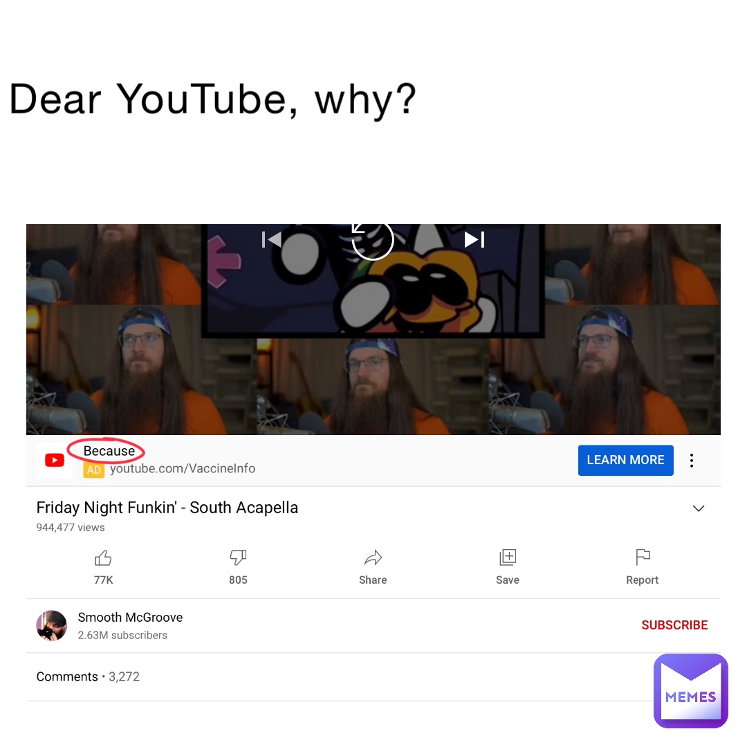 Dear YouTube, why?