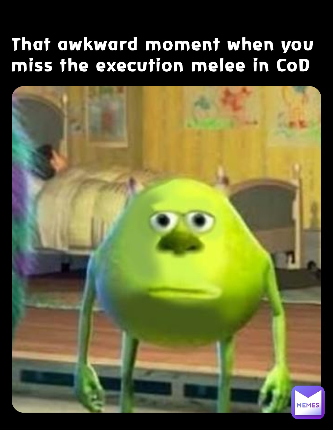 That awkward moment when you miss the execution melee in CoD