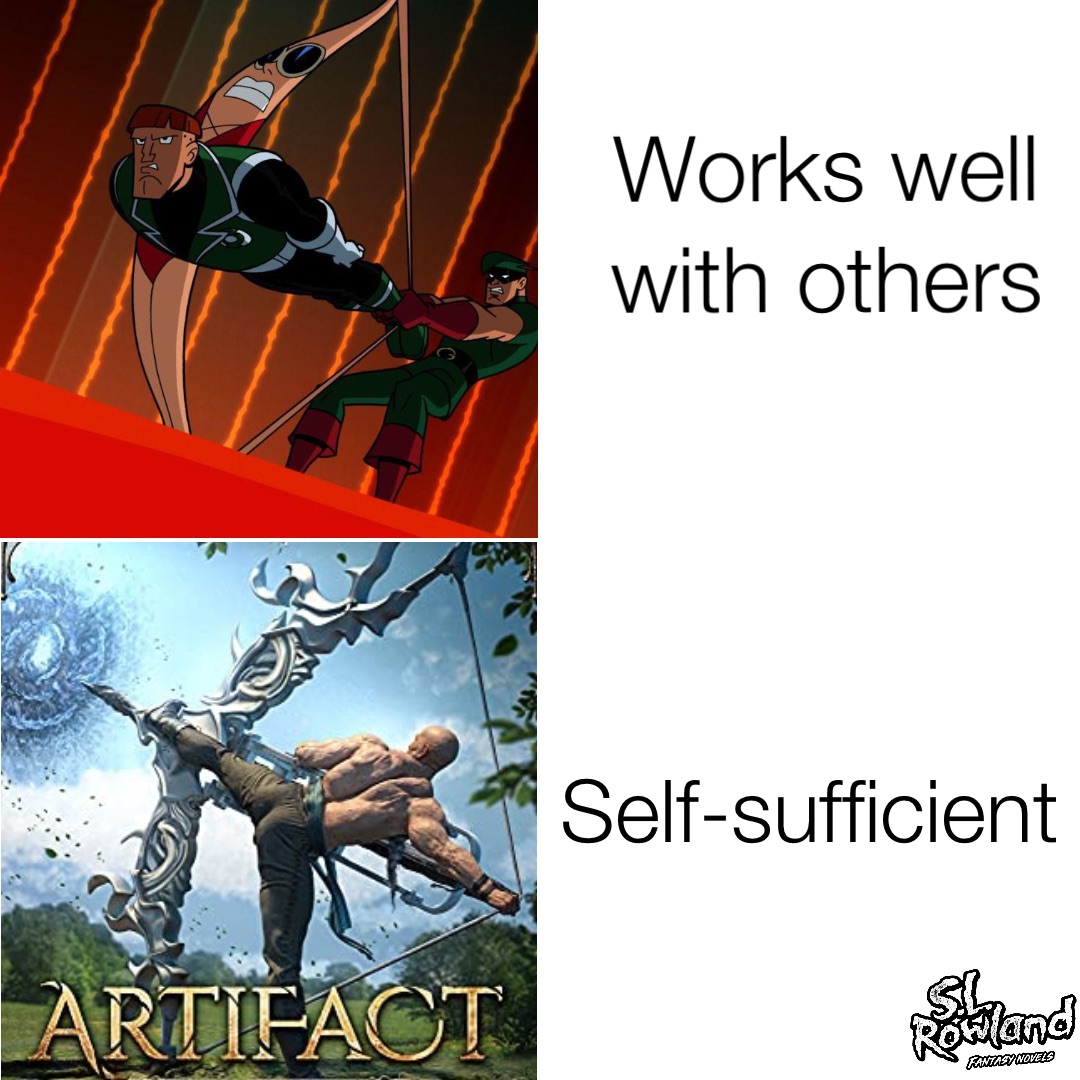 Works well
with others Self-sufficient