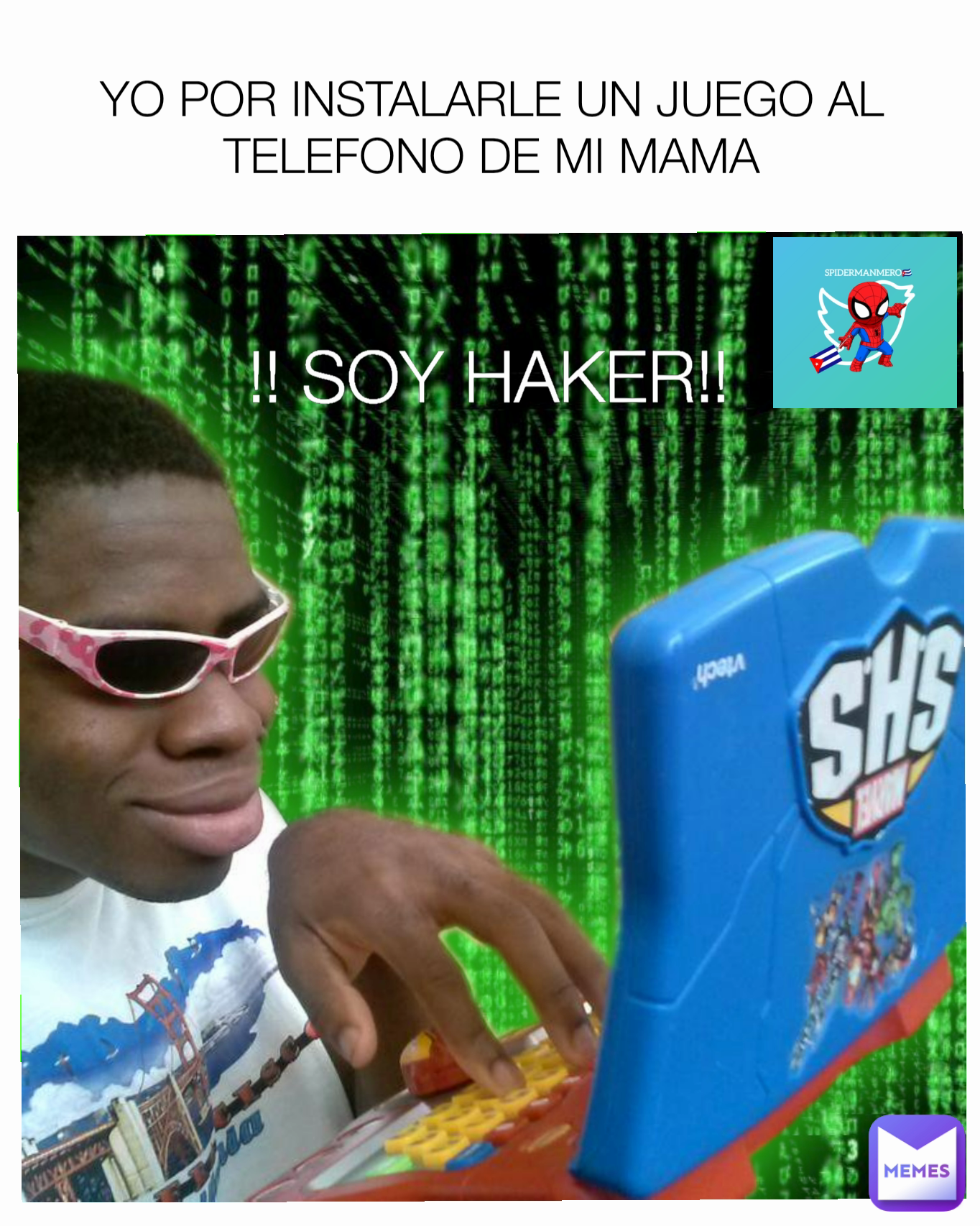 !! SOY HAKER!!  YO POR INSTALARLE UN JUEGO AL TELEFONO DE MI MAMA