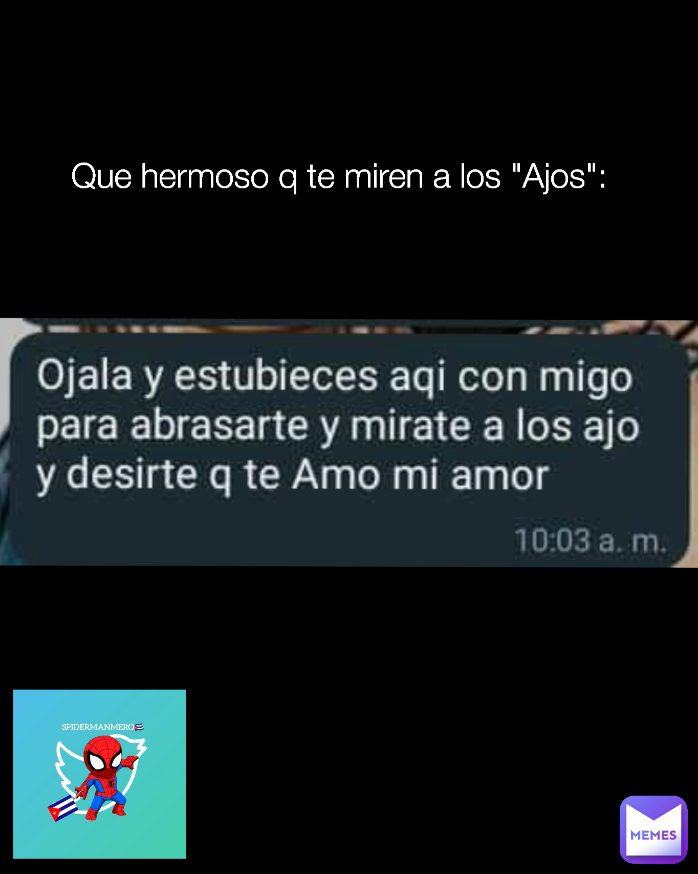 Que hermoso q te miren a los "Ajos":

 Type Text