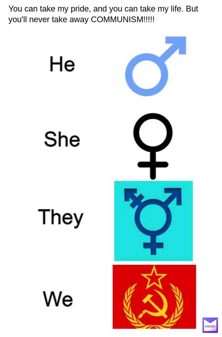 We