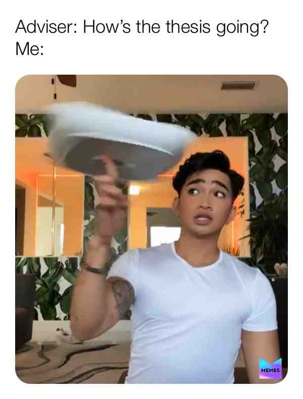 Honestly, I have no idea what I\u2019m doing anymore.
#gradschool #graduateschool #gradschoollife #gradstudent #graduatestudent #thesis #dissertation #academia #bretmanrock