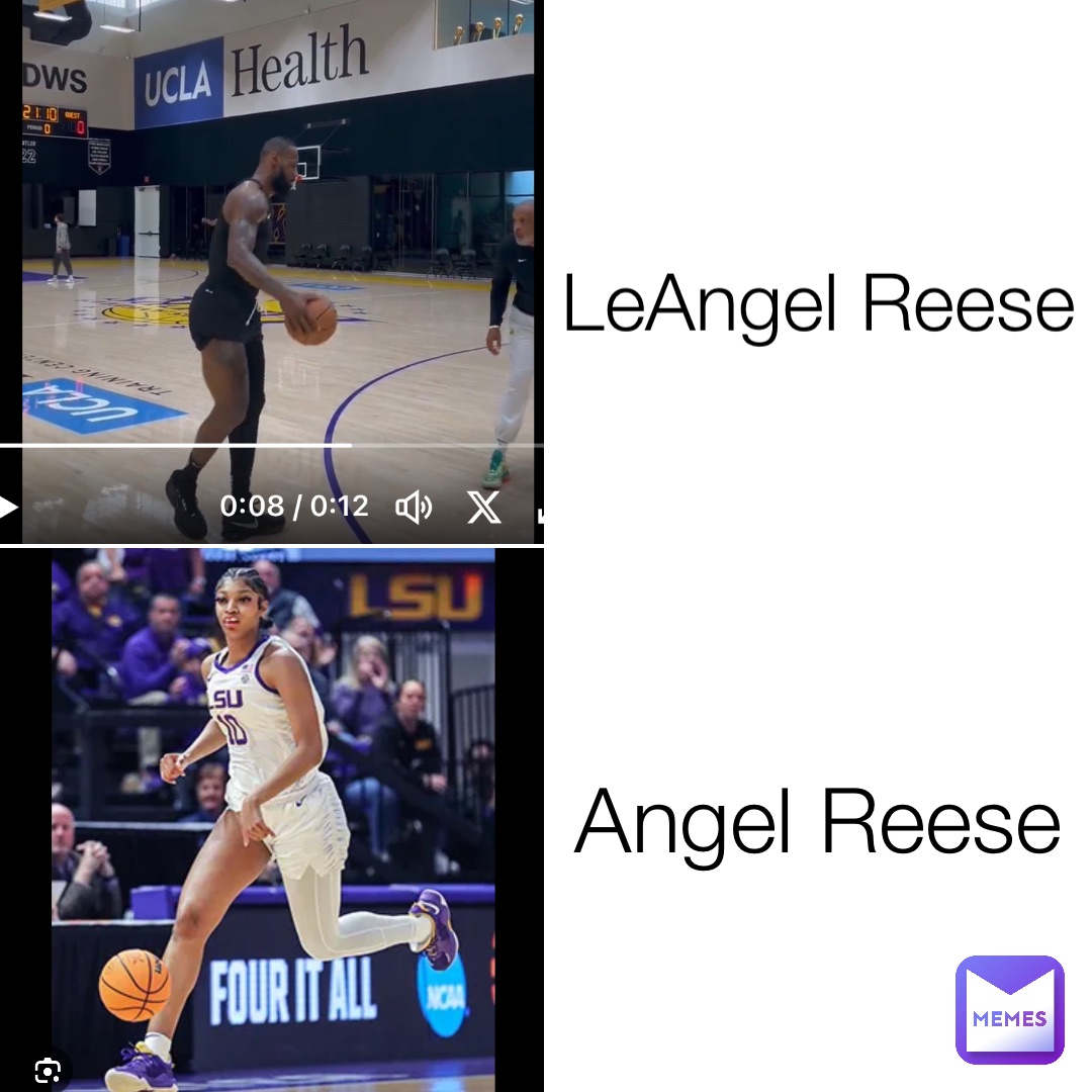 LeAngel Reese Angel Reese | @rodneyminor87 | Memes