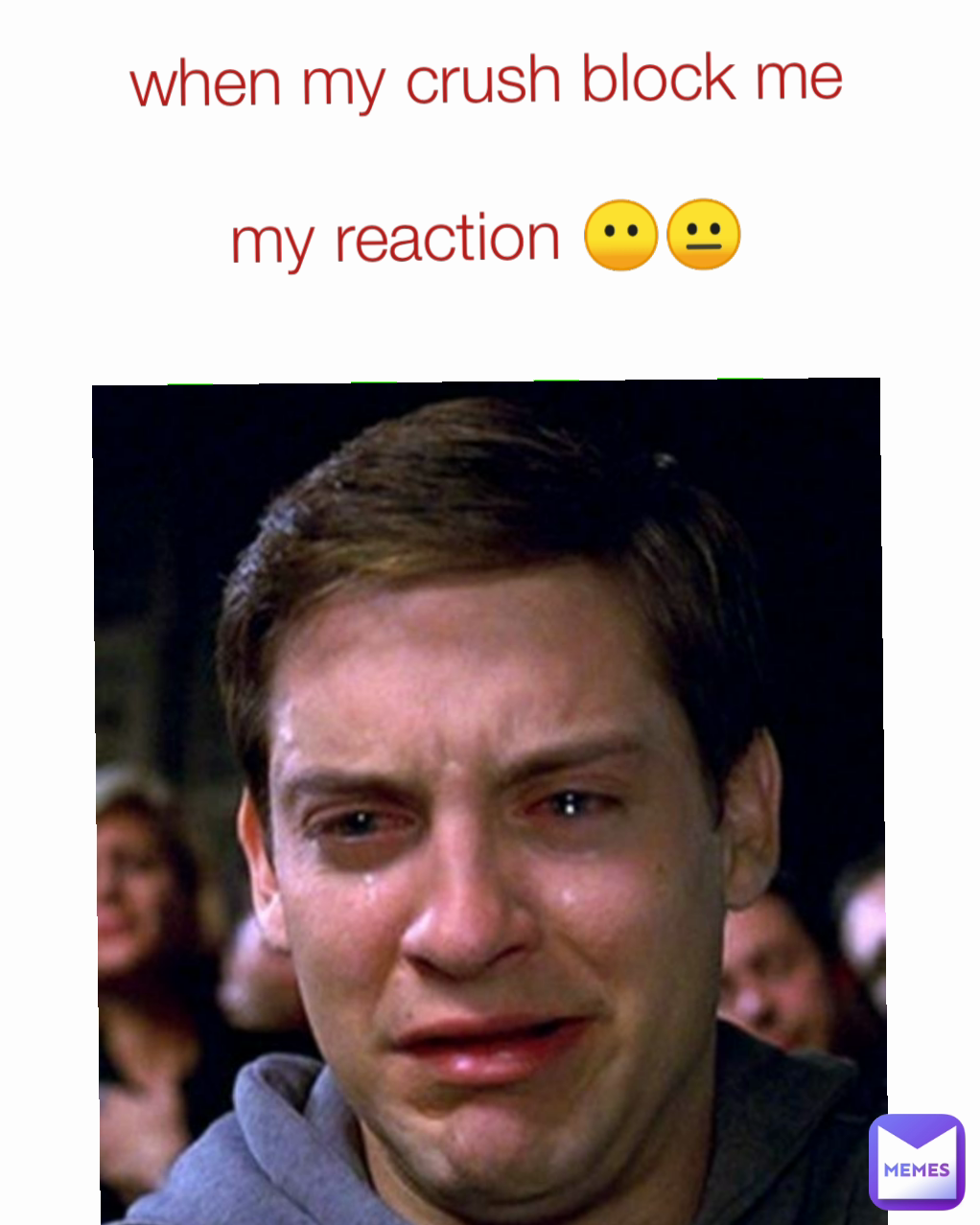 when my crush block me my reaction 😶😐 | @adarshyadav51 | Memes