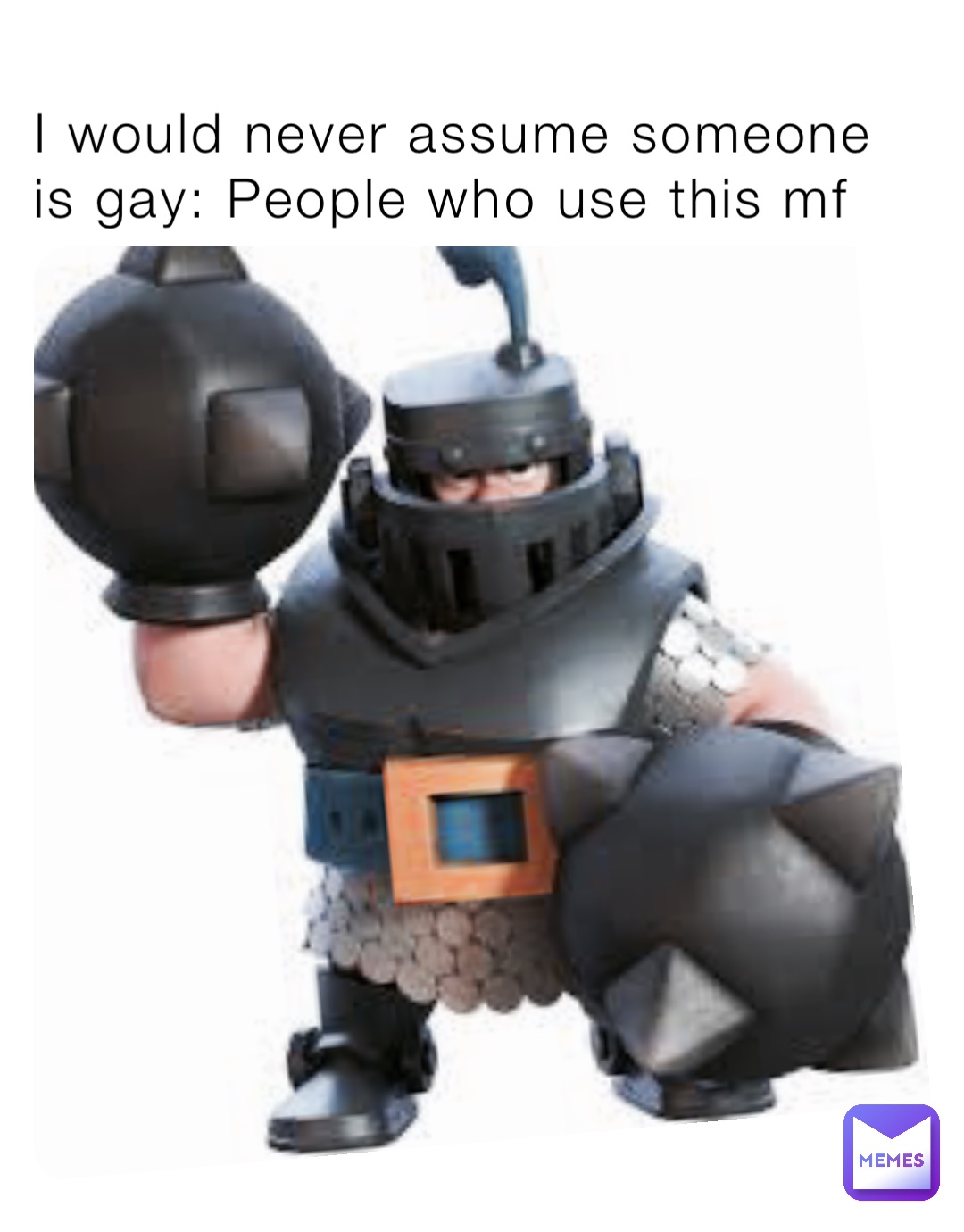 I would never assume someone is gay: People who use this mf