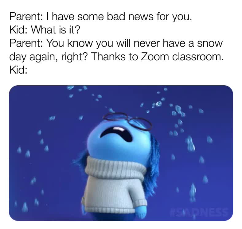 #snowday
