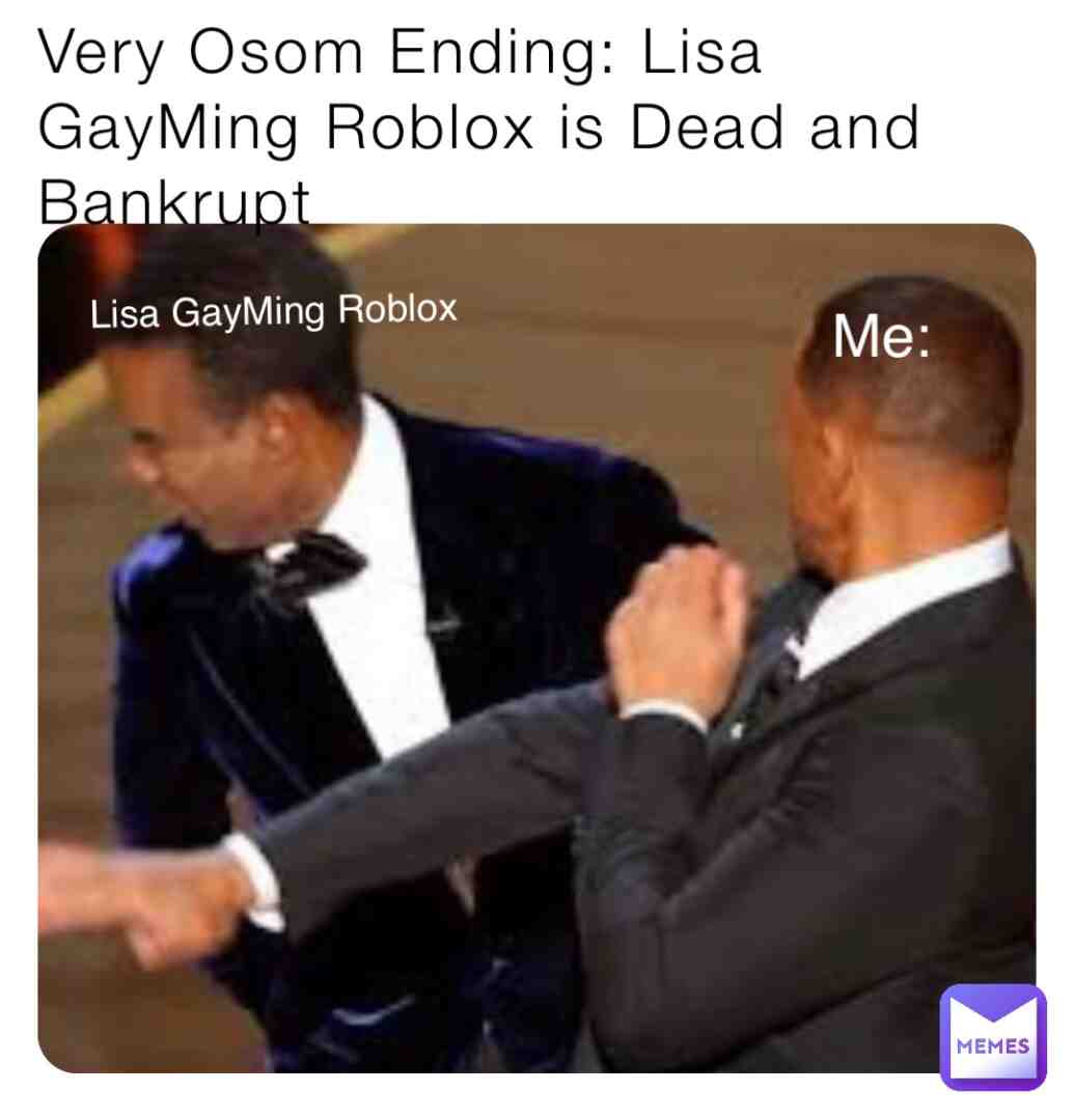 no to Lisa GayMing Roblox (To Lisa: L+Ratio) #robloxmemes