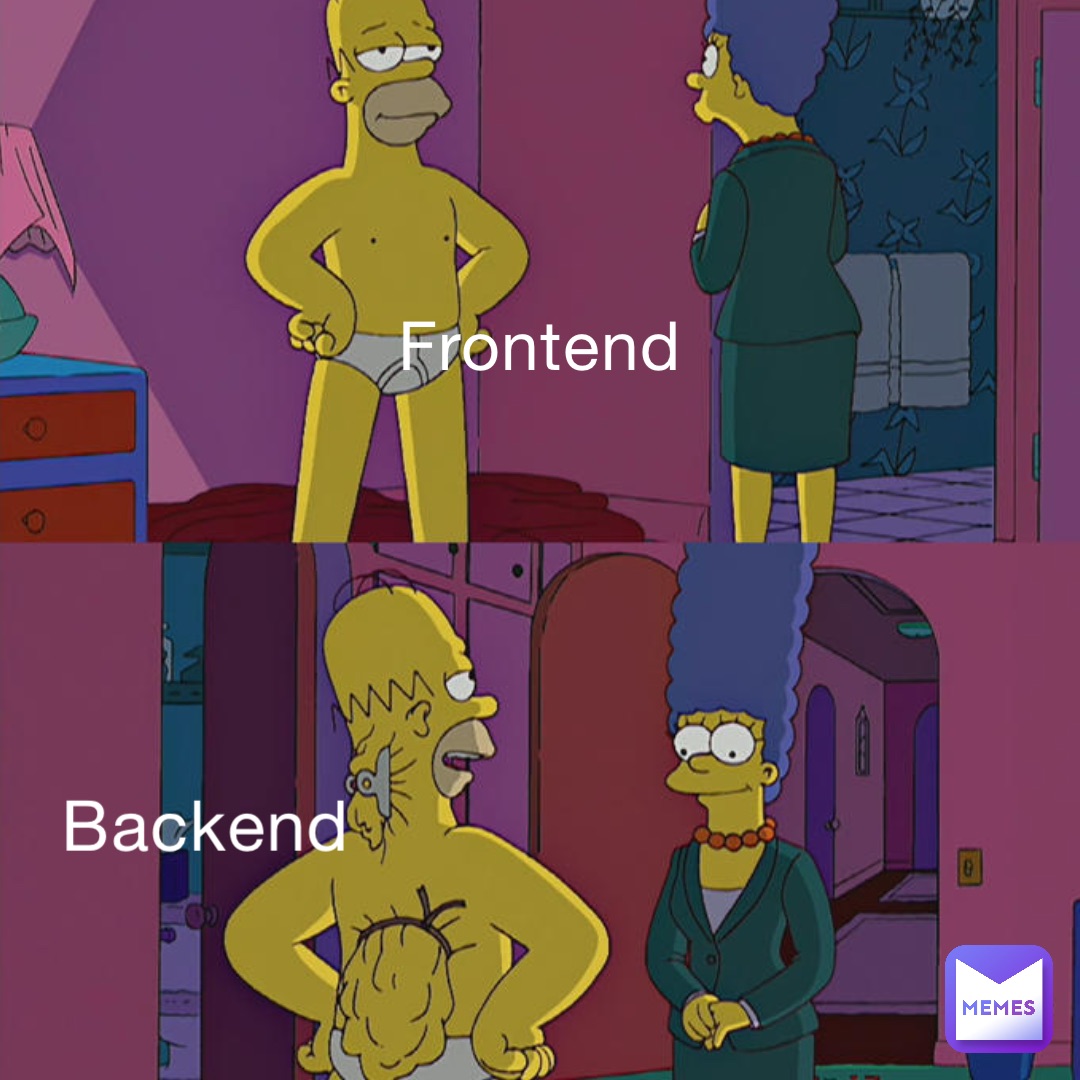 Frontend backend