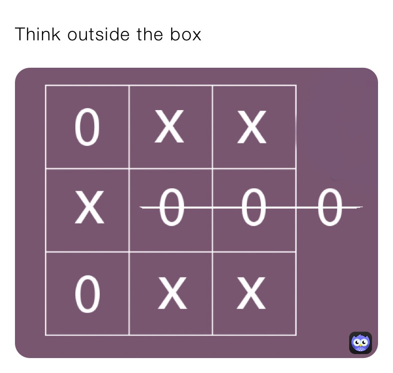 Think outside the box