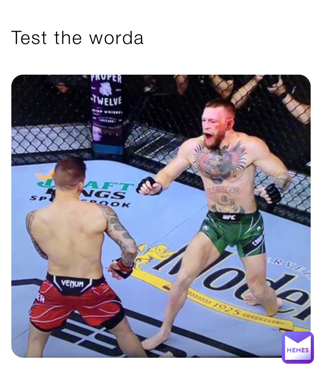 Test the worda