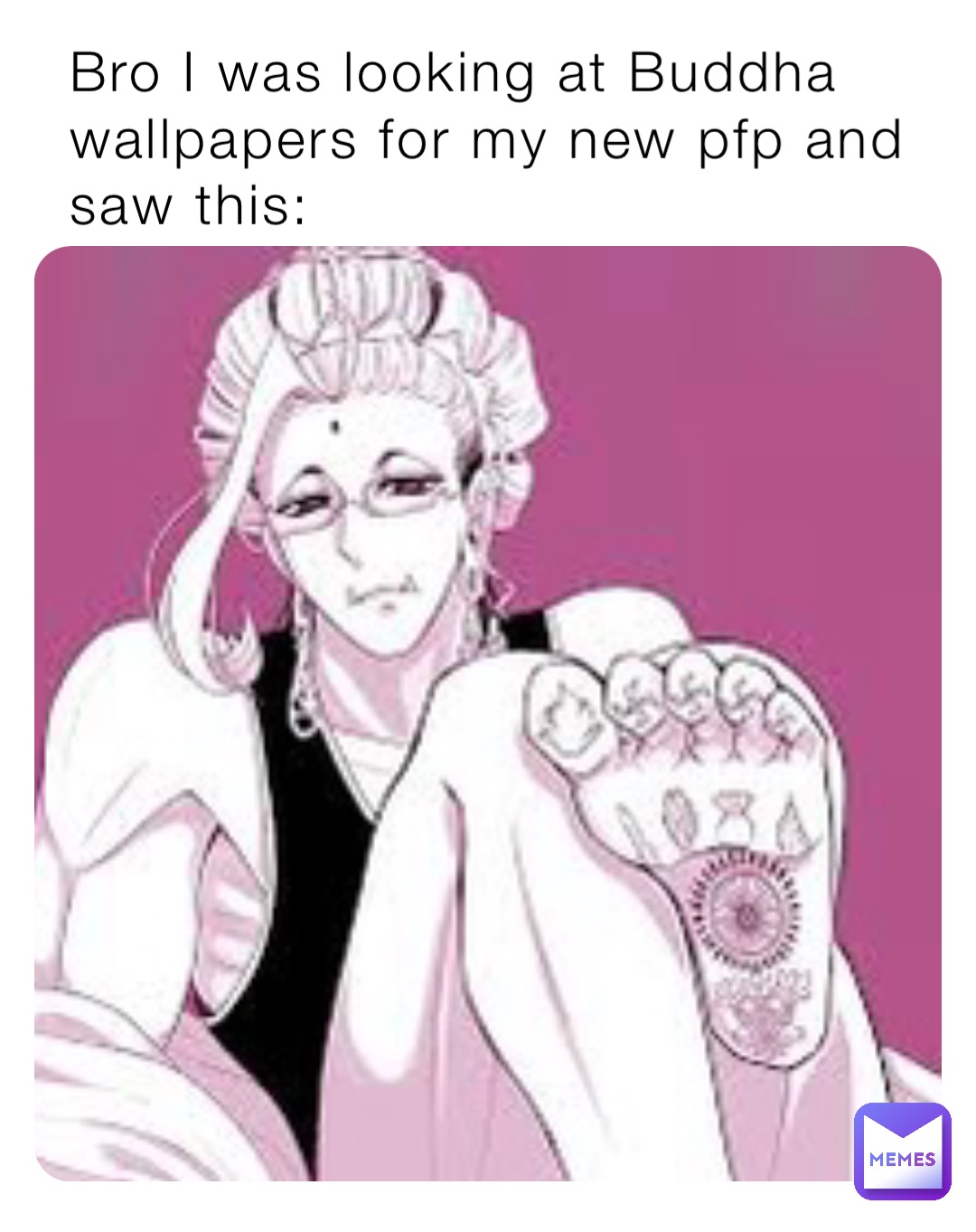 Bro I was looking at Buddha wallpapers for my new pfp and saw this: