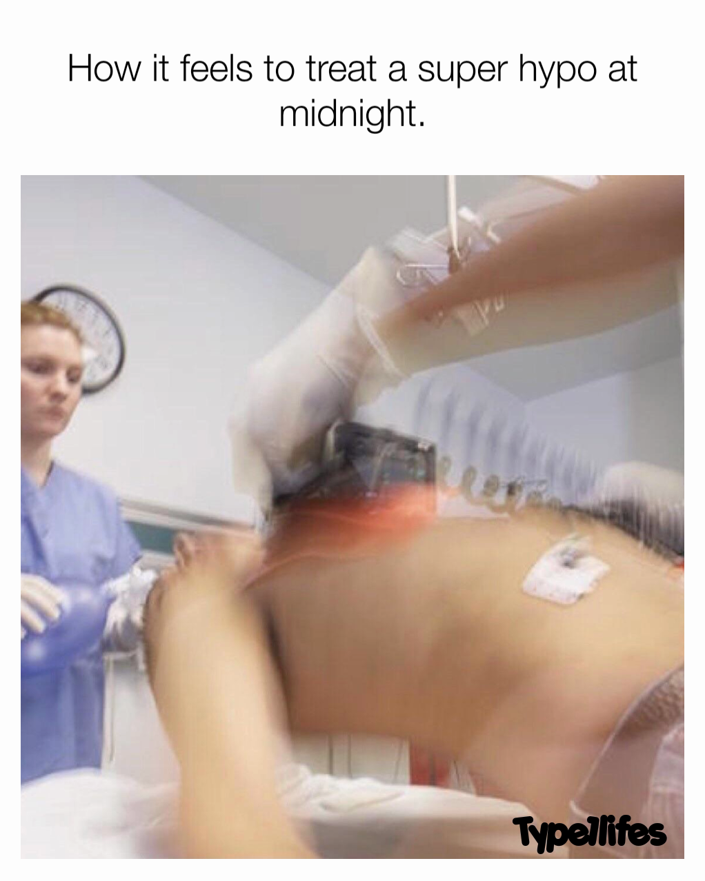 How it feels to treat a super hypo at midnight. Type1lifes