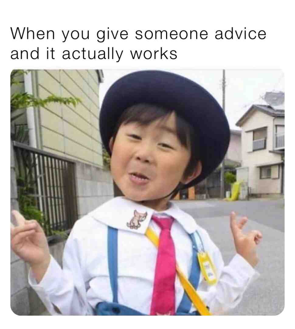 #advice