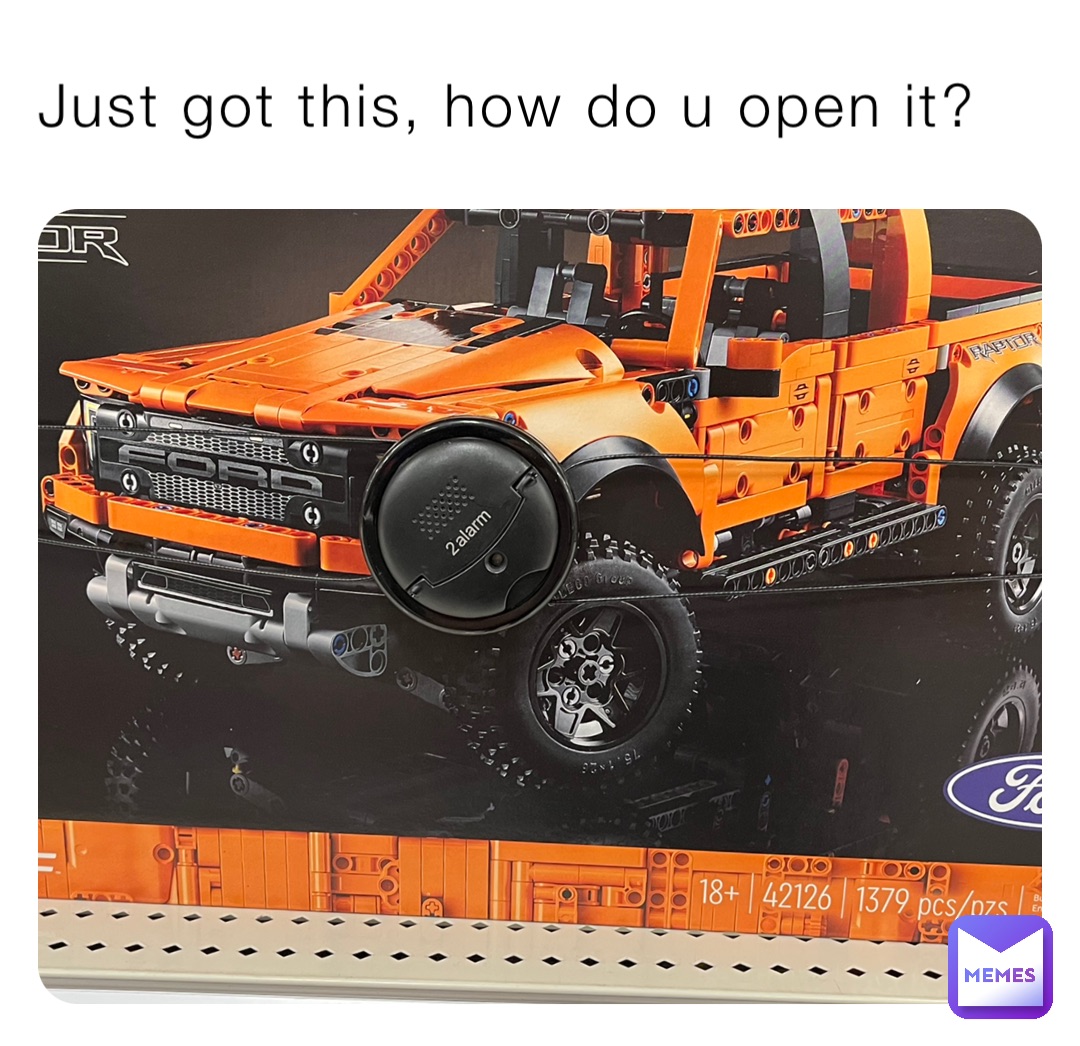 Just got this, how do u open it?