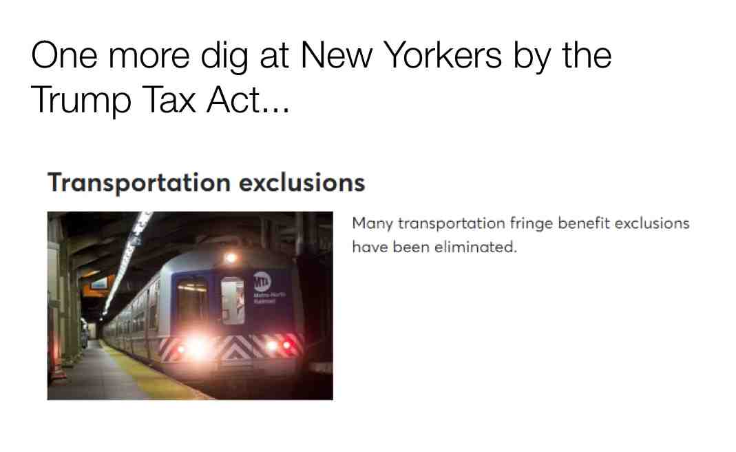 Businesses should check with their CPA\u2019s if they offer commuter benefits. #tax #taxseason #daveburtoncpa #getyourvisorvision #cpa #nyc #smallbusiness #startup.
.
.
\ud83d\udcf7: AccountingToday Journal \u2764\ufe0f