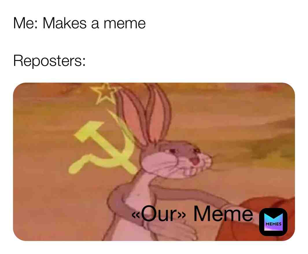 Someone always be stealing without giving credit