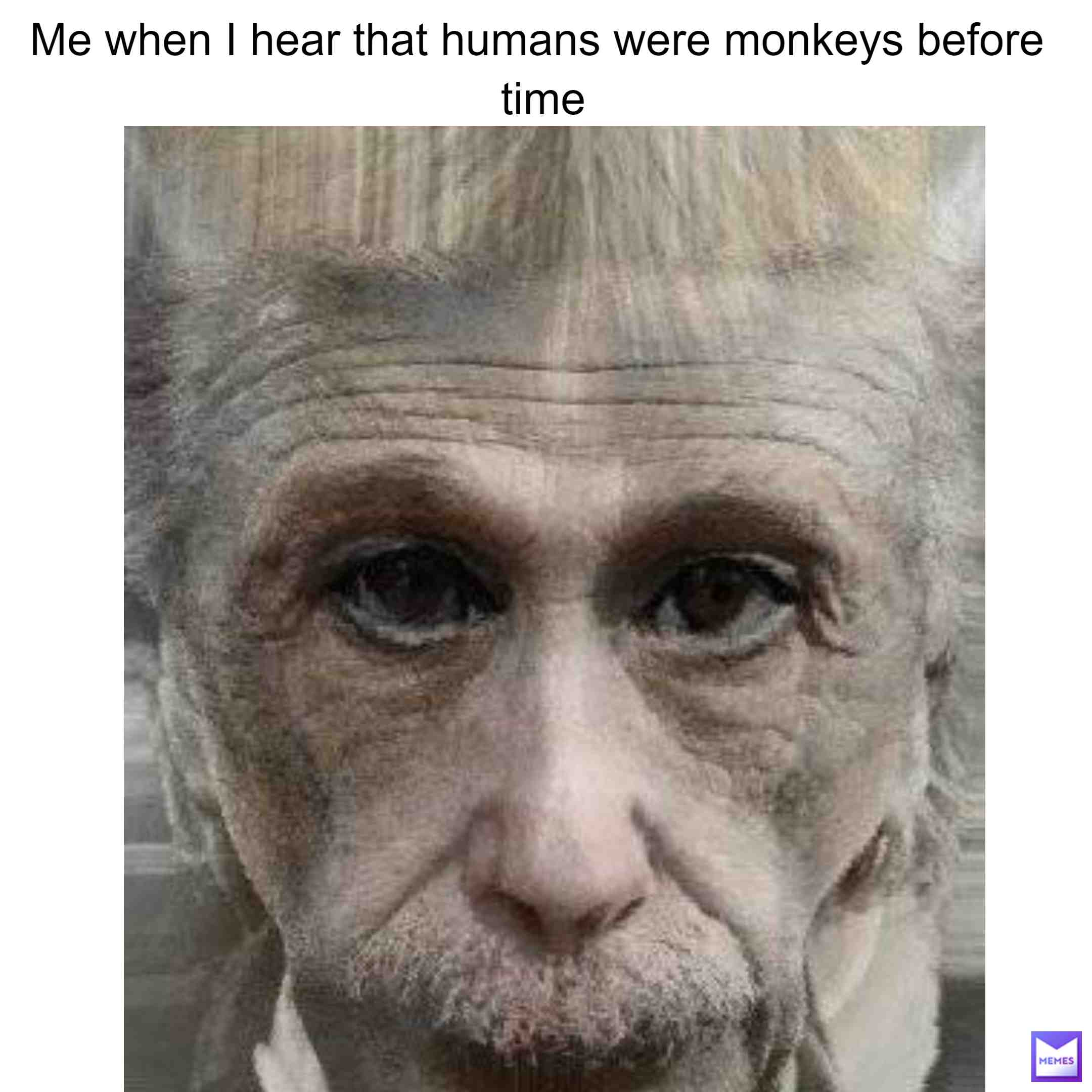 just random, Its not the best meme I have made. #monkeymemes #random