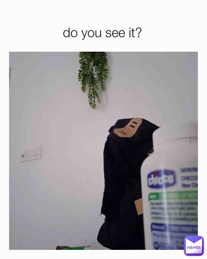 Do you see a face on bag?