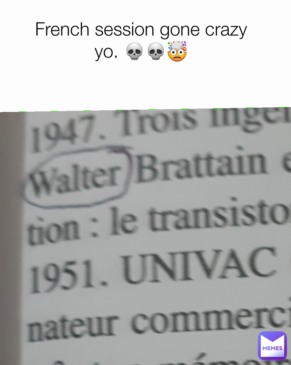 French session gone crazy yo. 💀💀🤯