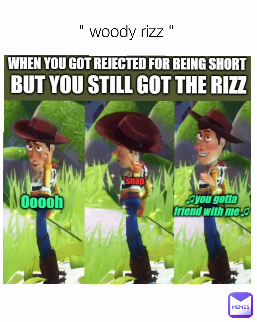 " woody rizz "