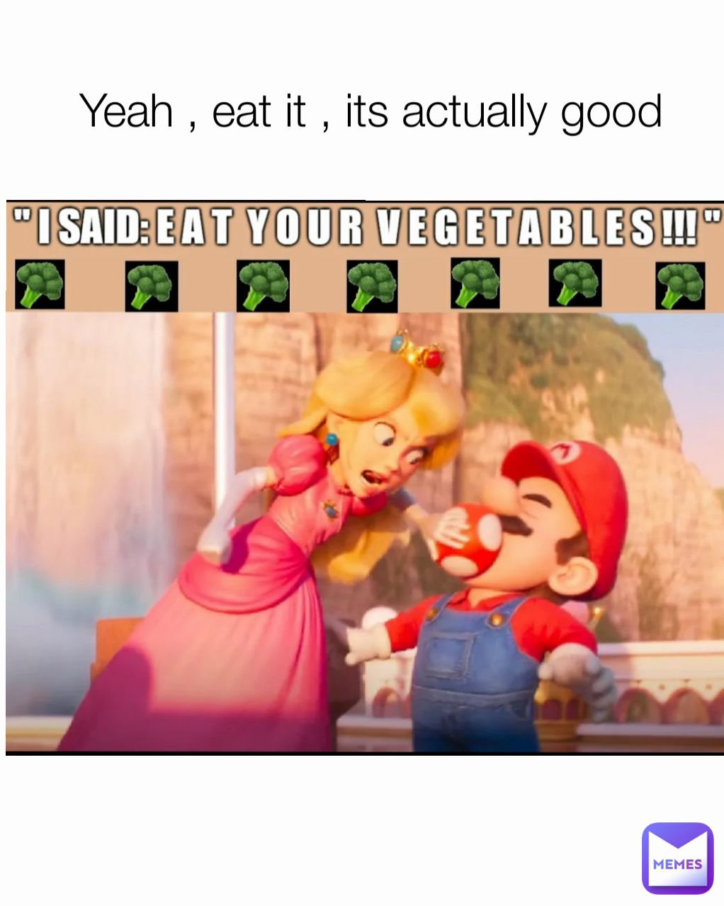 Yeah , eat it , its actually good 
