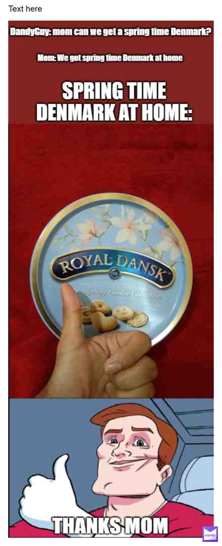 ~ free for ya'll #royaldansk #cookie #gift