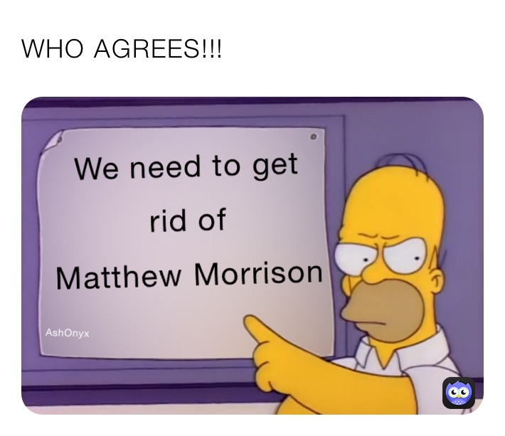 WHO AGREES!!!