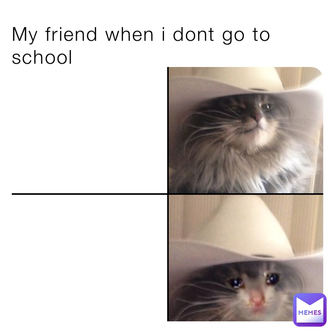 My friend when i dont go to school